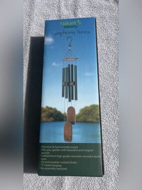 Symphony Tunes Wind Chime - Black